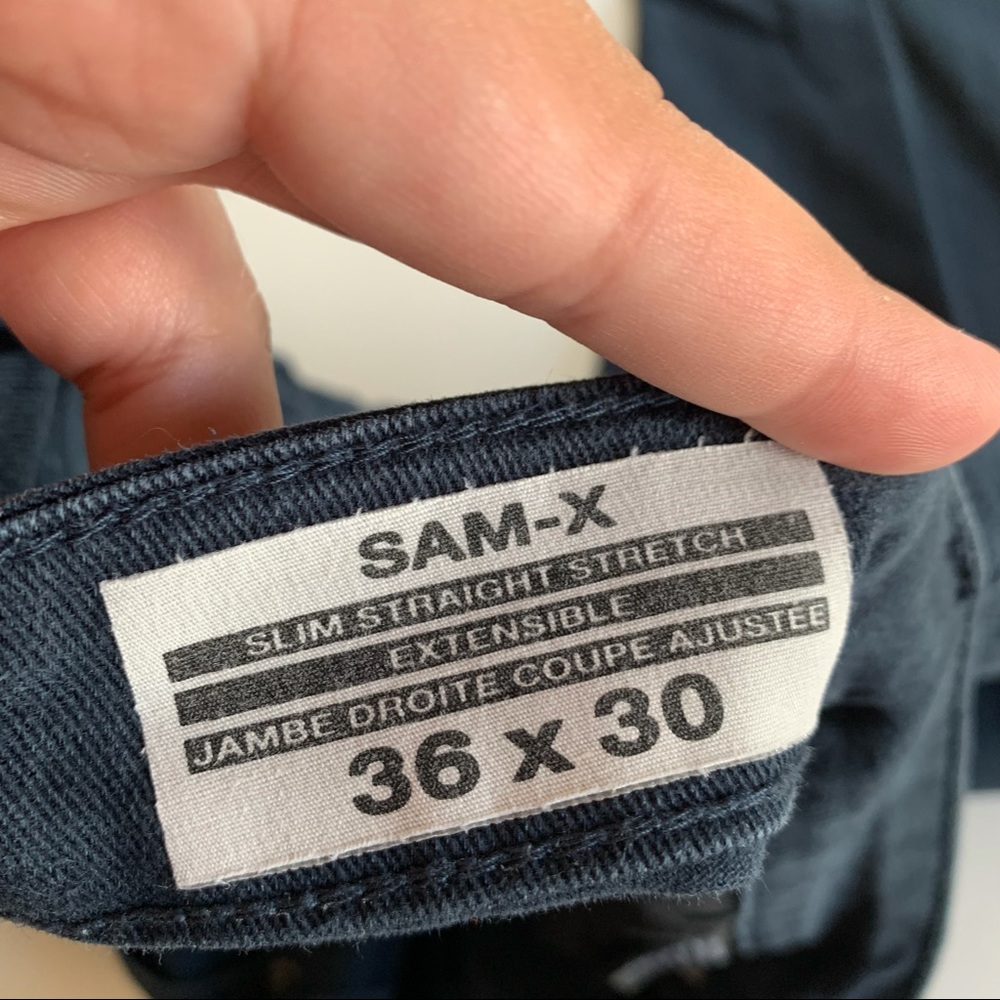 Buffalo David Bitten Sam-X Slim Straight Jeans 36 - Picture 3 of 7